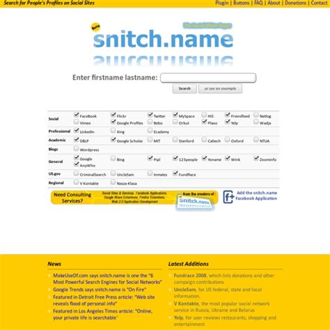 porn username search|snitch.name :: The Social White Pages